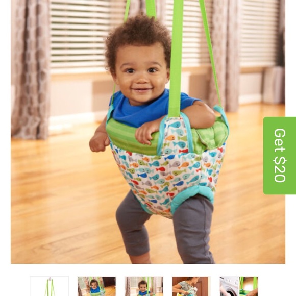 SOLD! Evenflo jumper - Picture 8 of 9